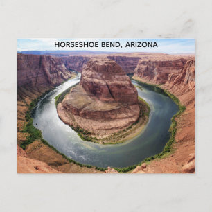 Horseshoe Bend Arizona Foto Postkarte