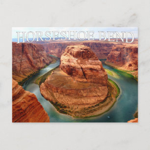 Horseshoe Bend Arizona Postkarte