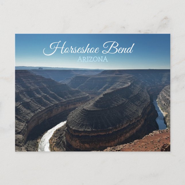Horseshoe Bend Arizona Reise Postkarte (Vorderseite)