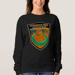 Horseshoe Bend Colorado River Vintag Sweatshirt