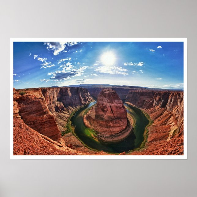 Horseshoe Bend Grand Canyon Poster (Vorne)
