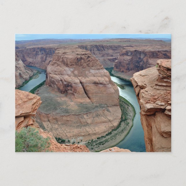 Horseshoe Bend in Arizona Postkarte (Vorderseite)
