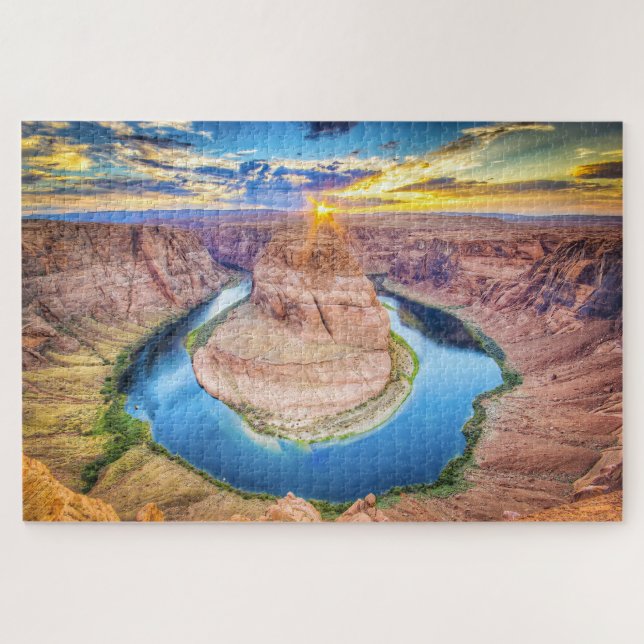 Horseshoe Bend, Page, Arizona, USA Puzzle (Horizontal)