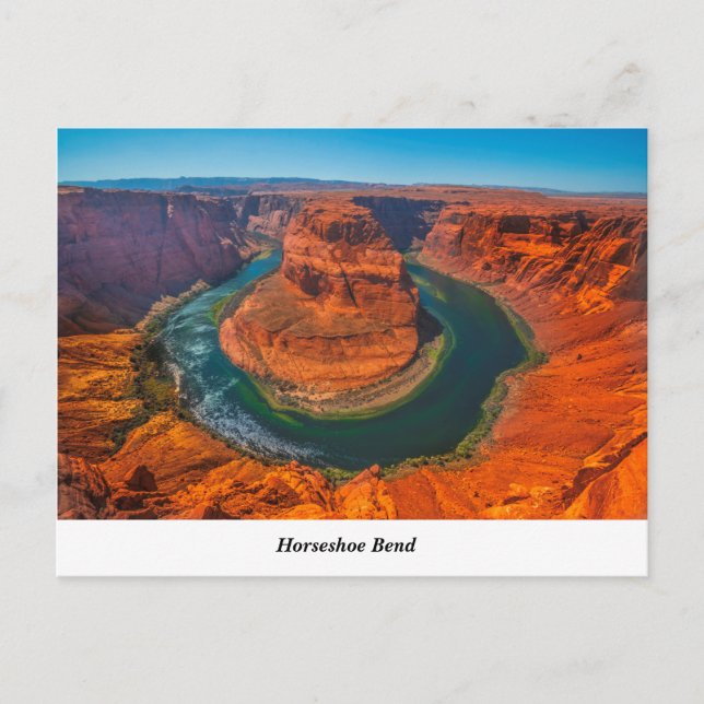 Horseshoe Bend Postkarte (Vorderseite)