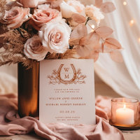 Horseshoe Cactus Western Foto Hochzeit