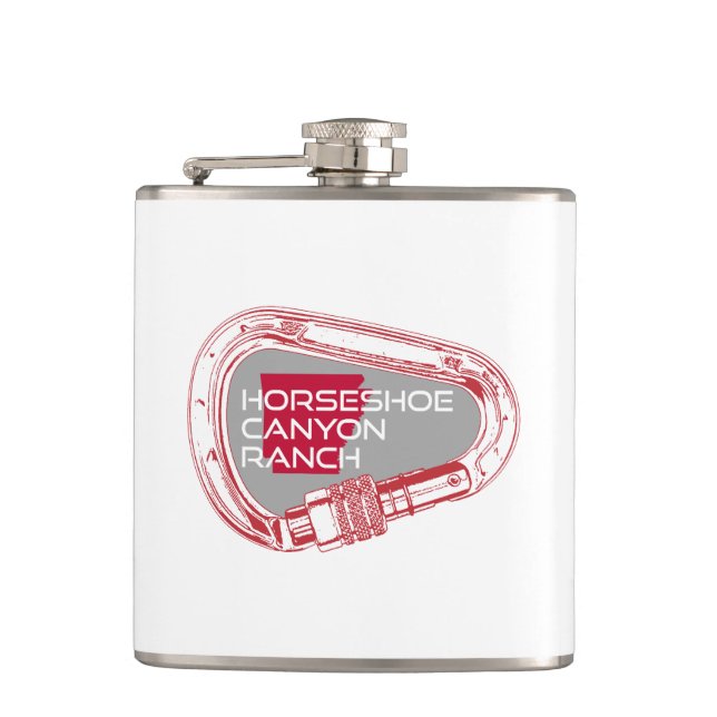 Horseshoe Canyon Ranch Arkansas Klettersteig Carab Flachmann (Vorderseite)