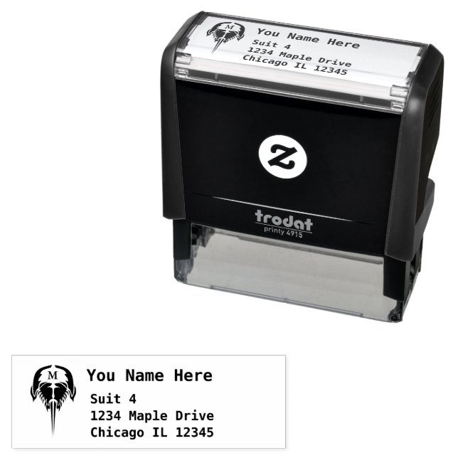 Horseshoe Crab im Stammestattoo Rückkehr Permastempel (Beispiel)