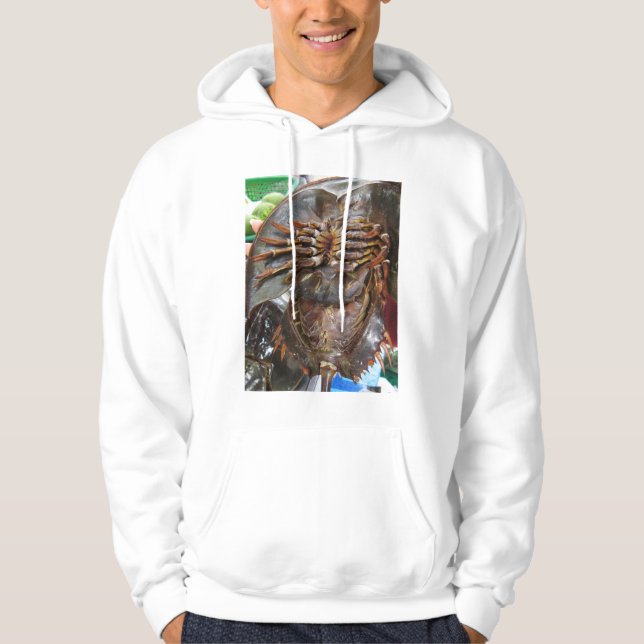 Horseshoe Crab ... Thai Asian Street Food Hoodie (Vorderseite)