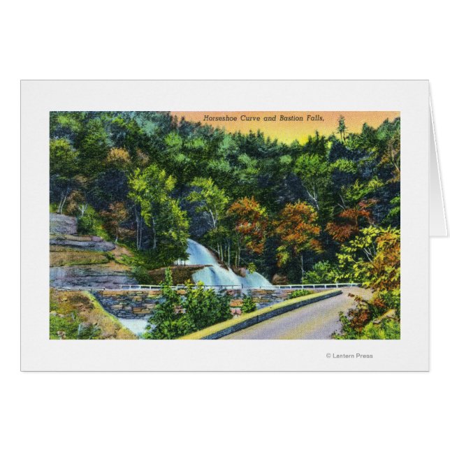 Horseshoe Curve View of Bastion Falls (Vorderseite (Horizontal))