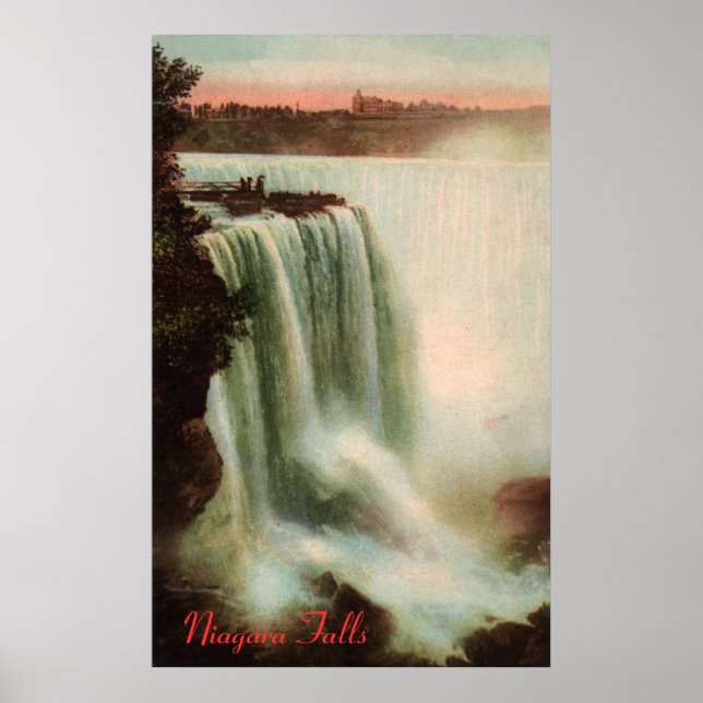 Horseshoe Falls at Niagara Poster (Vorne)