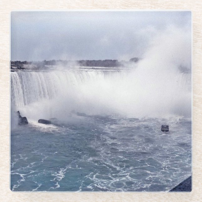 Horseshoe Falls Glasuntersetzer (Vorderseite)