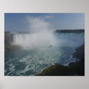 Horseshoe Falls in Niagara Falls Poster