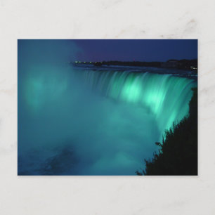 Horseshoe Falls Niagara Falls Aqua Glow Postcard Postkarte