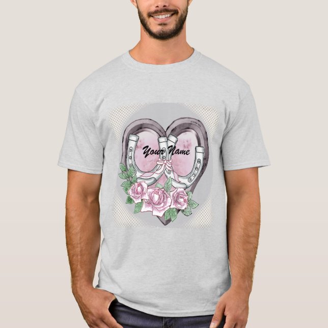 Horseshoe Hearts T - Shirt (Vorderseite)