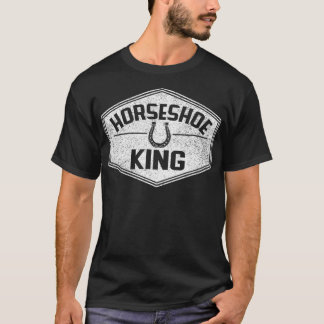 Horseshoe King Vintag Pitching Game T-Shirt