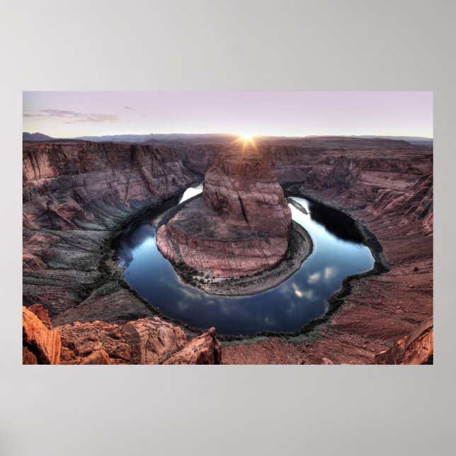 Horseshoe-Kurve, Arizona Poster (Vorne)