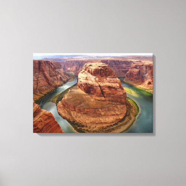 Horseshoe-Kurve Leinwanddruck (Vorderseite)