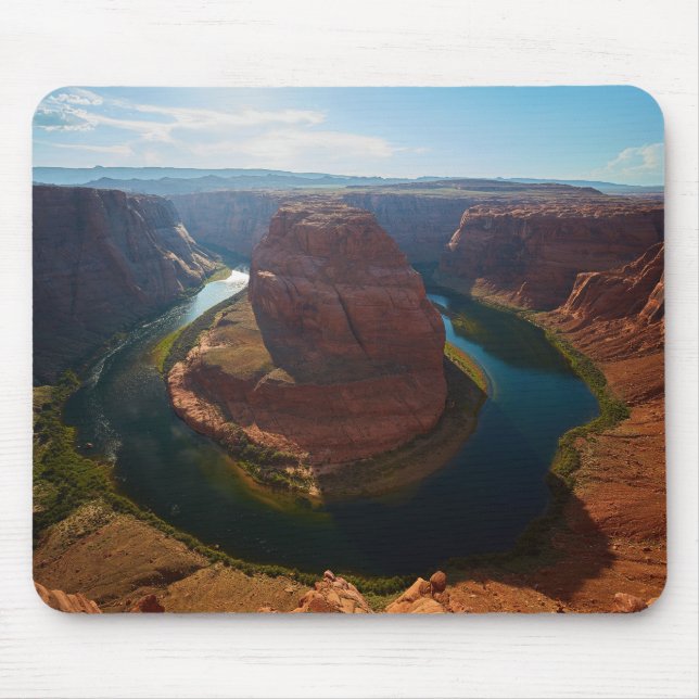 Horseshoe-Kurve Mousepad (Vorne)