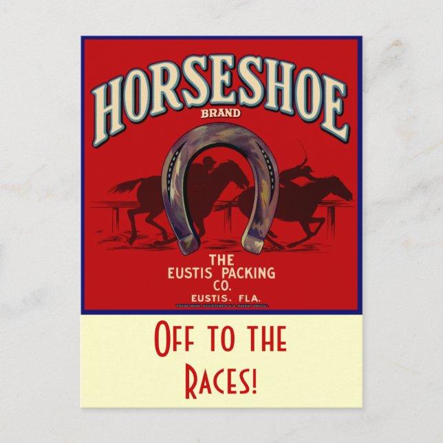 Horseshoe Racer Postkarte (Vorderseite)