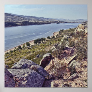Horseshoe Reservoir Colorado Poster