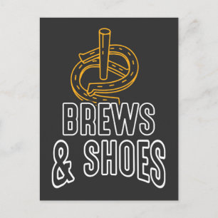 Horseshoe Throwing Pitcher Pferde Cowboy Reiter Postkarte