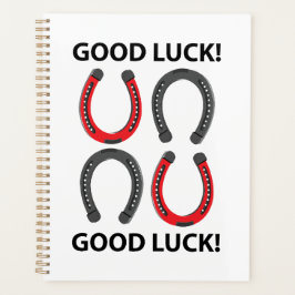 Horseshoe Viel Glück Horseshoe Planer