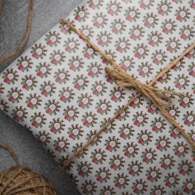 Horseshoe Weihnachtskranz Seidenpapier (Von Creator hochgeladen)