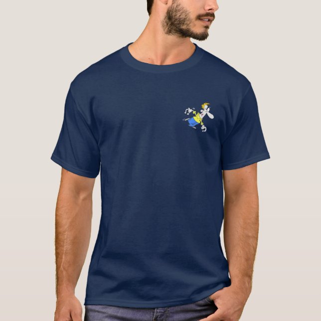 Horseshoe-Werfen Basic Dark T-Shirt (Vorderseite)