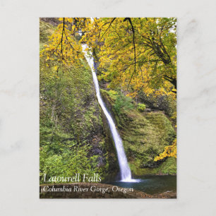 Horsetail Falls, Columbia River Gorge, Oregon Post Postkarte