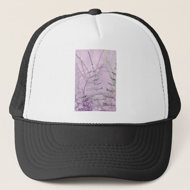 Horsetail Grass/Stems Truckerkappe (Vorderseite)