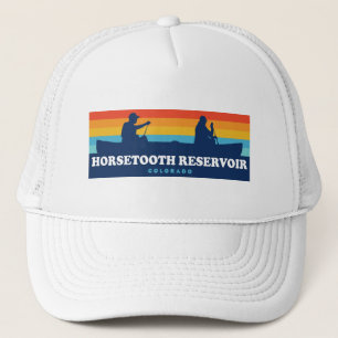 Horsetooth Reservoir Colorado Canoe Truckerkappe