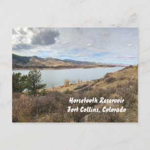 Horsetooth Reservoir, Fort Collins, Colorado Postkarte