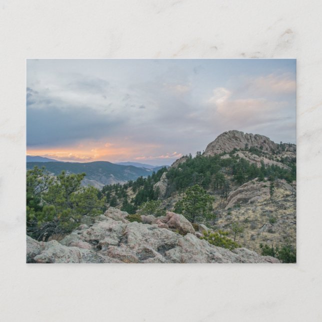 Horsetooth Rock Colorado Postcard Postkarte (Vorderseite)
