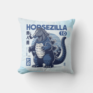 Horsezilla Shirt | Giant Monster Horse Art | Epic  Kissen