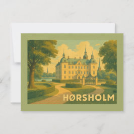 Hørsholm Dänemark Church Postkarte