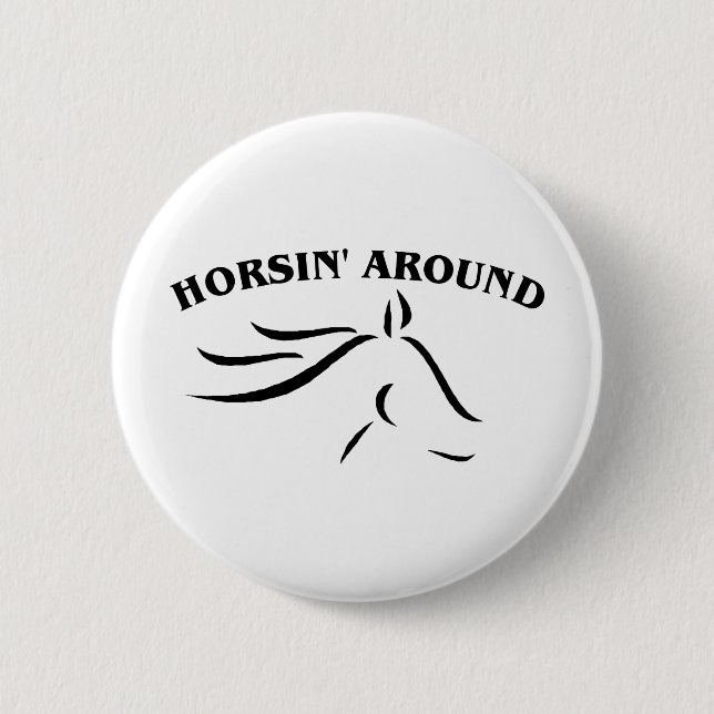Horsin herum button (Vorderseite)