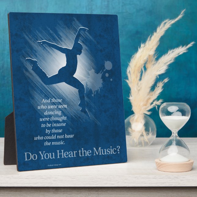 Hörst du die Musik? Fotoplatte (Seite)