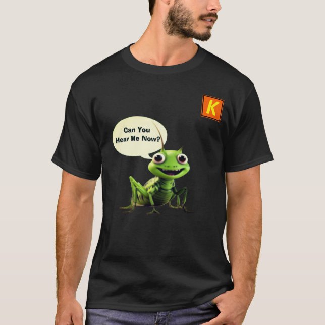 Hörst du Grillen!  T-Shirt (Vorderseite)