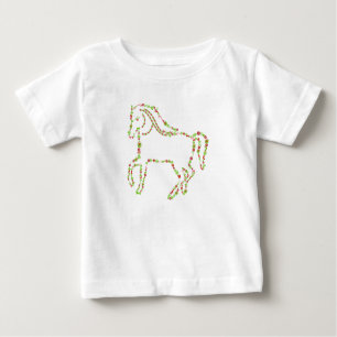 Horst Lover Tierweihnachtsfest, Weihnachtsbauernho Baby T-shirt
