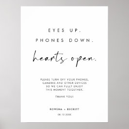 Hört auf, die Hörer öffnen die Zeremonie ohne Stec Poster