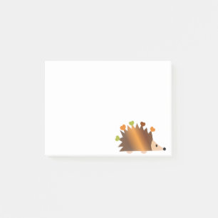 Hört auf einem Igel Post-it Klebezettel