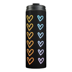 Hört auf schwarz 18 oz Tumbler Thermosbecher
