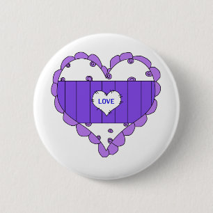Hört Liebe Lila Kids Stuff Button