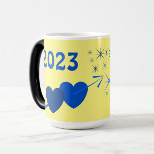 HÖRT LIEBE TASSE NEUES JAHR 2023 GESCHENKT IHREN L