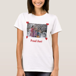 Hört stolz Tante personalisieren Foto macht euer T-Shirt