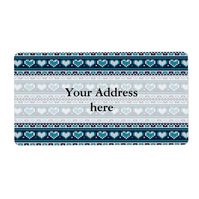 Hört Stricken nahtloses Muster 2 + Ihre Ideen (Vorne)