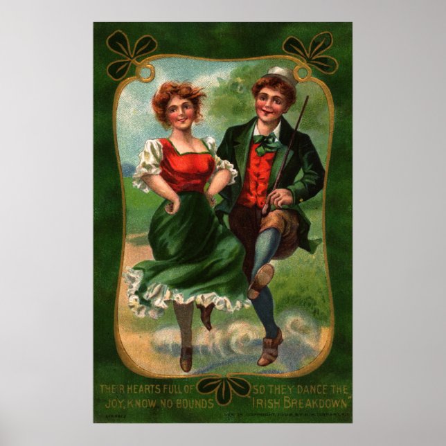 Hört voll von Joy St. Patrick's Day Poster (Vorne)