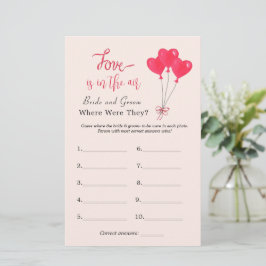 Hört "Wo waren sie" Brautparty-Spiel