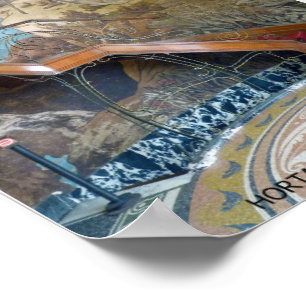 Horta House Brüssel Poster