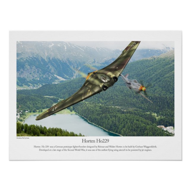Horten Ho229 Poster (Vorderseite)